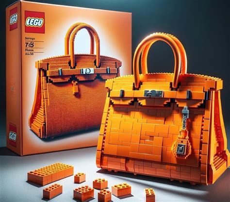 lego hermes purse|birkin lego kit.